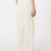 Pantaloni in felpa di cotone, avorio Pantaloni in felpa di cotone, avorio