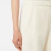 Pantaloni in felpa di cotone, avorio Pantaloni in felpa di cotone, avorio