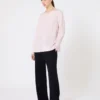 Pantaloni in filato di cashmere, blu oltremare Pantaloni in filato di cashmere, blu oltremare