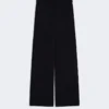 Pantaloni in filato di cashmere, blu oltremare Pantaloni in filato di cashmere, blu oltremare