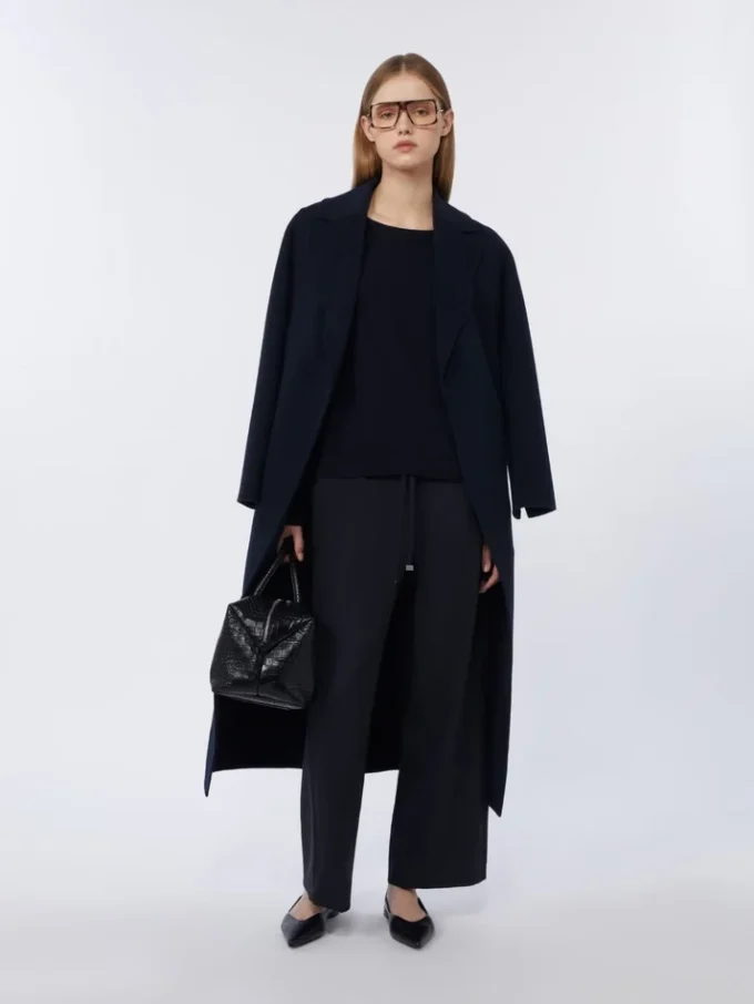 Maglione oversize in lana, blu oltremare Maglione oversize in lana, blu oltremare