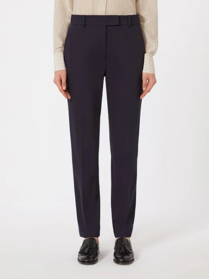 Pantaloni in jersey, blu navy