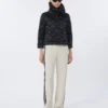 Pantaloni in jersey di cotone, ecru