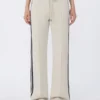 Pantaloni in jersey di cotone, ecru