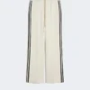 Pantaloni in jersey di cotone, ecru