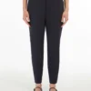 Pantaloni in jersey di viscosa, blu oltremare Pantaloni in jersey di viscosa, blu oltremare