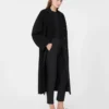 Pantaloni in jersey di viscosa, nero