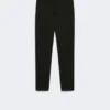 Pantaloni in jersey di viscosa, nero