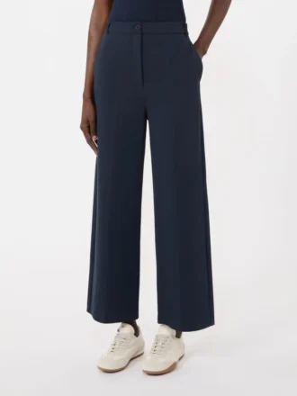 Pantaloni in jersey Double Face, blu navy