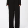 Pantaloni in jersey, nero