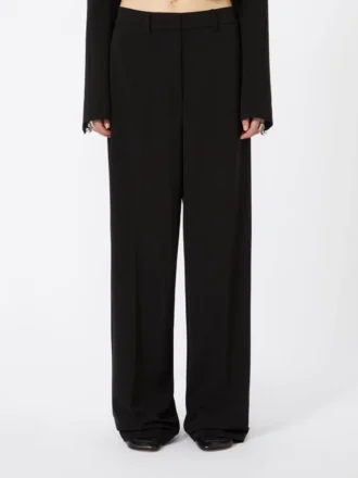 Pantaloni in jersey, nero