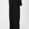 Pantaloni in jersey, nero