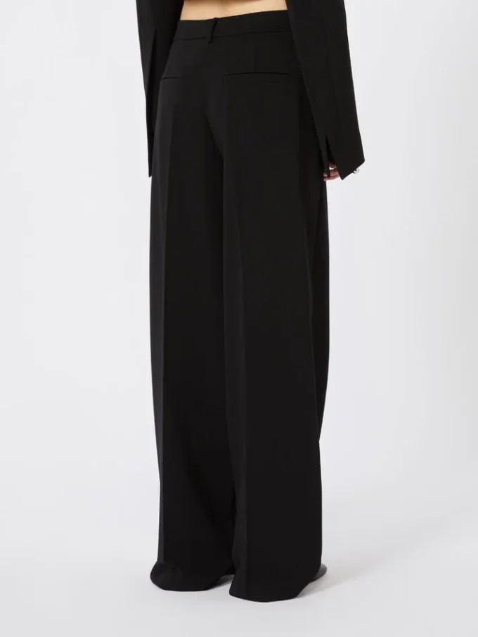 Pantaloni in jersey, nero