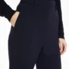 Pantaloni svasati in cady, blu navy Pantaloni svasati in cady, blu navy