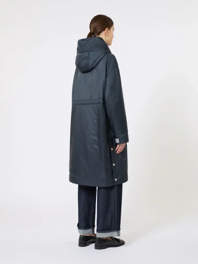 Parka imbottito in tela idrorepellente, blu notte Parka imbottito in tela idrorepellente, blu notte