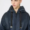 Parka imbottito in tela idrorepellente, blu notte Parka imbottito in tela idrorepellente, blu notte