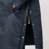 Parka imbottito in tela idrorepellente, blu notte Parka imbottito in tela idrorepellente, blu notte