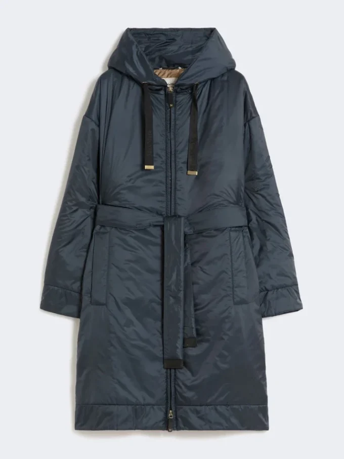 Parka imbottito in tela idrorepellente, blu notte Parka imbottito in tela idrorepellente, blu notte
