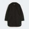 Parka imbottito in tessuto idrorepellente, nero Parka imbottito in tessuto idrorepellente, nero