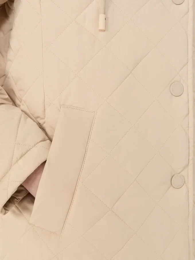 Parka imbottito in tessuto idrorepellente, sabbia Parka imbottito in tessuto idrorepellente, sabbia
