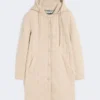 Parka imbottito in tessuto idrorepellente, sabbia Parka imbottito in tessuto idrorepellente, sabbia