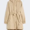 Parka imbottito reversibile in tela idrorepellente, beige Parka imbottito reversibile in tela idrorepellente, beige