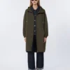 Parka in taffetà idrorepellente, verde Parka in taffetà idrorepellente, verde