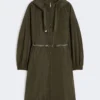 Parka in taffetà idrorepellente, verde Parka in taffetà idrorepellente, verde