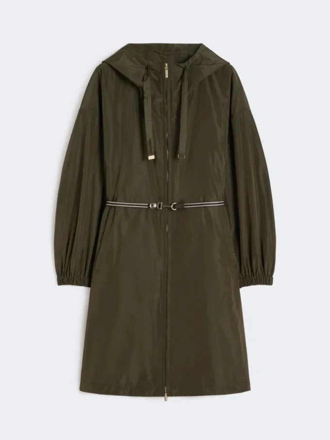 Parka in taffetà idrorepellente, verde Parka in taffetà idrorepellente, verde
