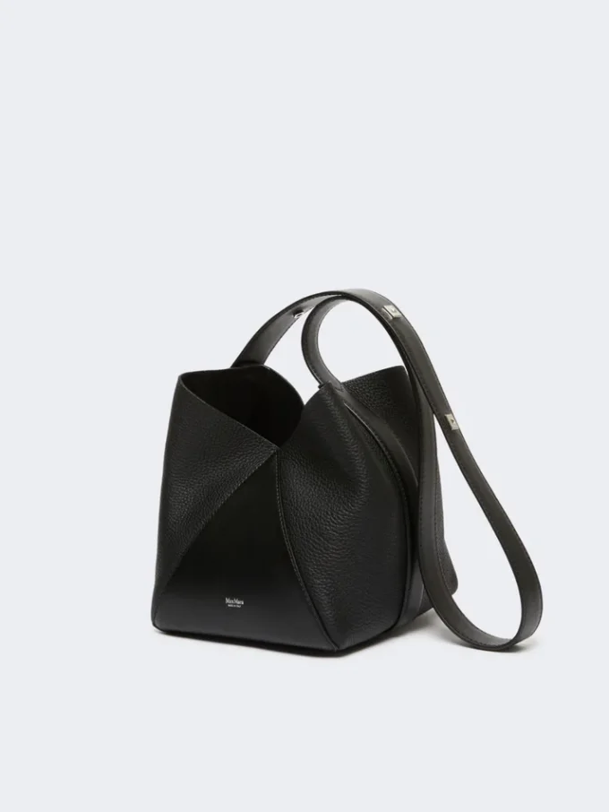 Piccola borsa a secchiello, nera