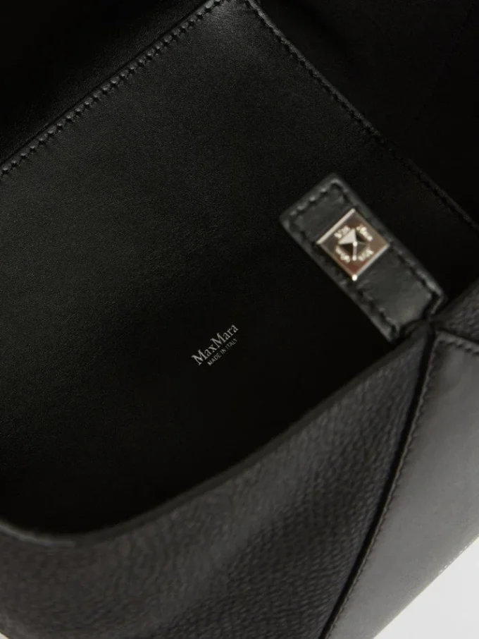 Piccola borsa a secchiello, nera