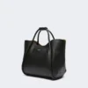 Piccola borsa in pelle Marine, nera