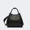 Piccola borsa in pelle Marine, nera
