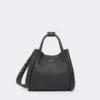 Piccola borsa in pelle Marine, nera