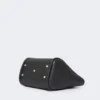 Piccola borsa in pelle Marine, nera