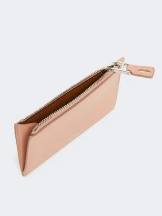 Portacarte in pelle, rosa Portacarte in pelle, rosa