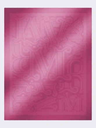 Scialle in jacquard di cotone, modal e cashmere, rosa shocking Scialle in jacquard di cotone, modal e cashmere, rosa shocking