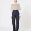 Sciarpa a cerchio in cashmere, beige Sciarpa a cerchio in cashmere, beige