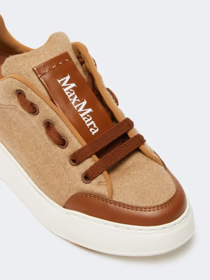 Sneakers color cammello idrorepellenti, cammello Sneakers color cammello idrorepellenti, cammello