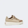 Sneakers in cashmere idrorepellente, beige Sneakers in cashmere idrorepellente, beige
