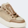 Sneakers in cashmere idrorepellente, beige Sneakers in cashmere idrorepellente, beige