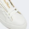 Sneakers in pelle, bianco ottico Sneakers in pelle, bianco ottico