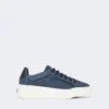 Sneakers in pelle scamosciata, blu oltremare Sneakers in pelle scamosciata, blu oltremare