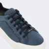 Sneakers in pelle scamosciata, blu oltremare Sneakers in pelle scamosciata, blu oltremare