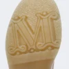 Stivali militari in puro cashmere, beige Stivali militari in puro cashmere, beige