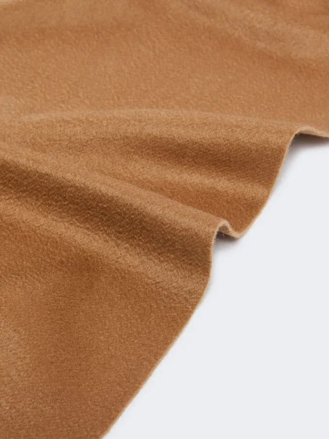 Stola in cashmere con ricamo monogramma, beige Stola in cashmere con ricamo monogramma, beige