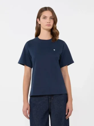 T-shirt basic in cotone, blu navy