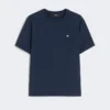 T-shirt basic in cotone, blu navy
