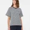 T-shirt basic in cotone, ecru