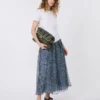 T-shirt basic in jersey di cotone, bianca